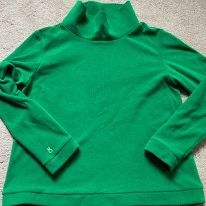 Dudley Stephens Park Slope turtleneck green L - terry fleece
